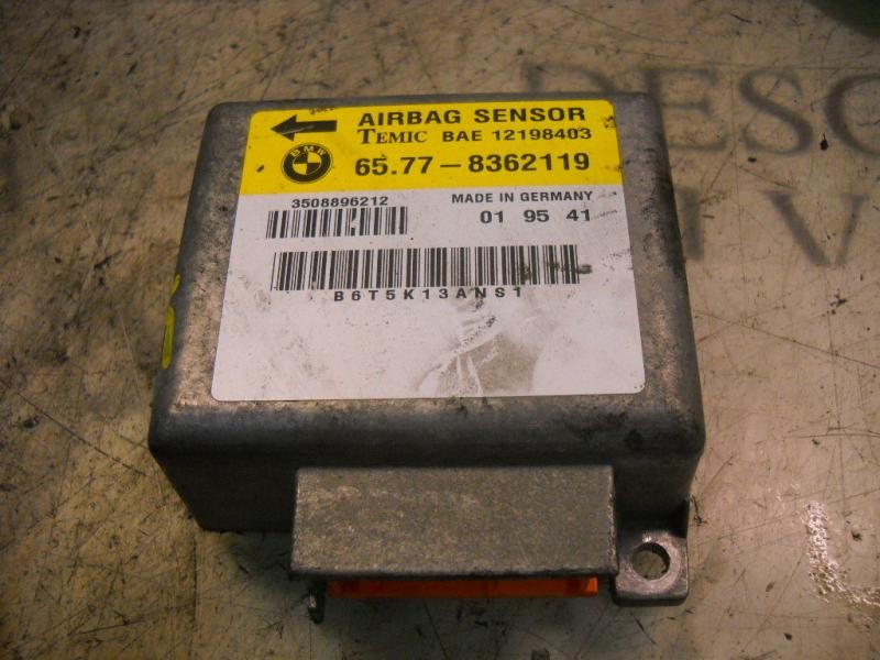 Recambio de centralita airbag para bmw z3 roadster (e36) 1.8 referencia OEM IAM 65778374821 B6T5K13ANS1 12198403