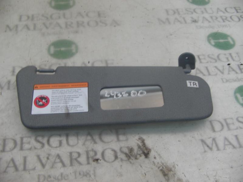 Recambio de parasol derecho para chevrolet kalos 1.4 se referencia OEM IAM   