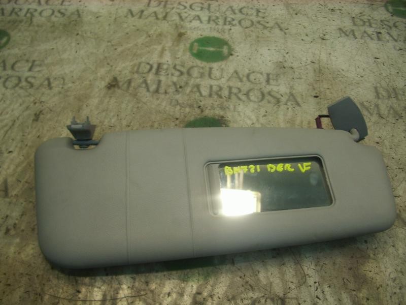 Recambio de parasol derecho para bmw serie 5 touring (e61) 530d referencia OEM IAM 51167897606  