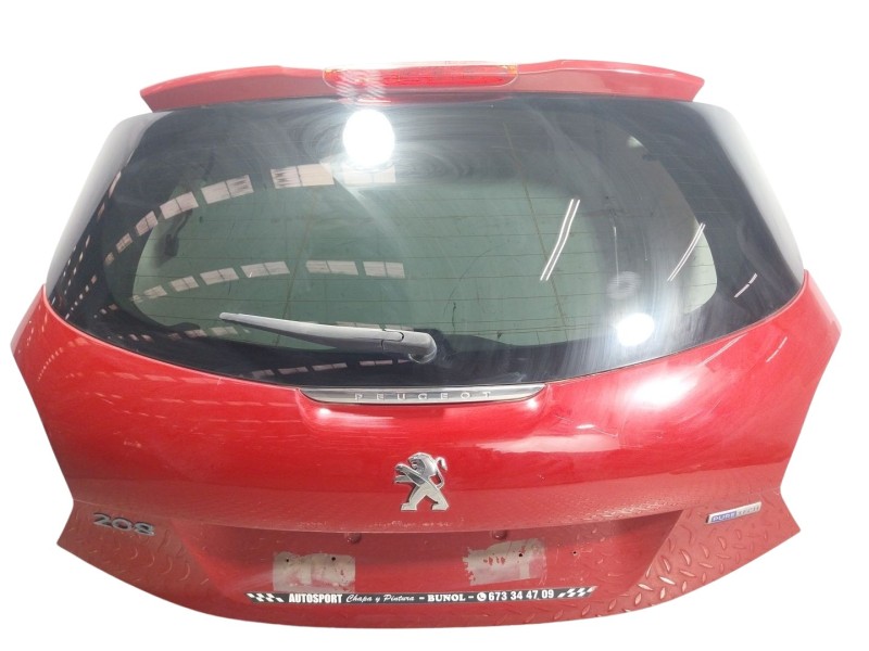 Recambio de porton trasero para peugeot 208 i (ca_, cc_) 1.2 vti 82 referencia OEM IAM 9810682180  