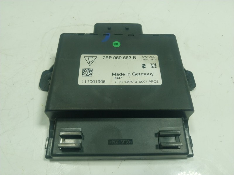 Recambio de modulo electronico para porsche cayenne (92a) 3.0 diesel referencia OEM IAM 7PP959663B 7PP959663B 