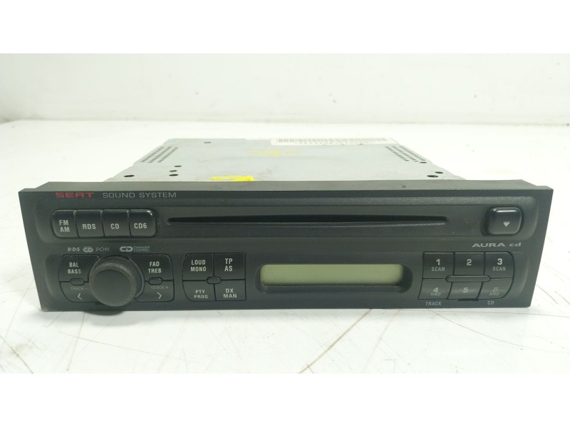 Recambio de sistema audio / radio cd para seat leon (1p1) 2.0 tdi 16v referencia OEM IAM   