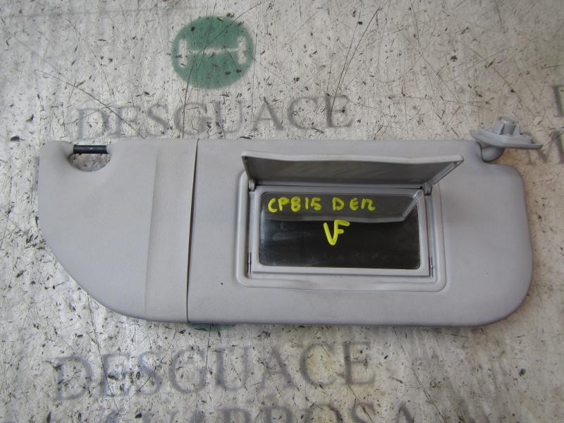 Recambio de parasol derecho para toyota aygo (kgb/wnb) básico referencia OEM IAM   