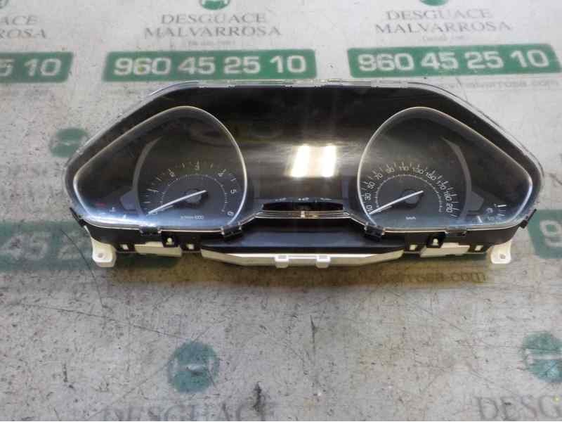 Recambio de cuadro instrumentos para peugeot 208 1.6 blue-hdi fap referencia OEM IAM 9813848980  