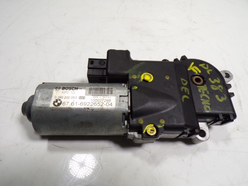 Recambio de motor techo electrico para bmw x5 (e53) 3.0 turbodiesel cat referencia OEM IAM 67616922652 0390200053 