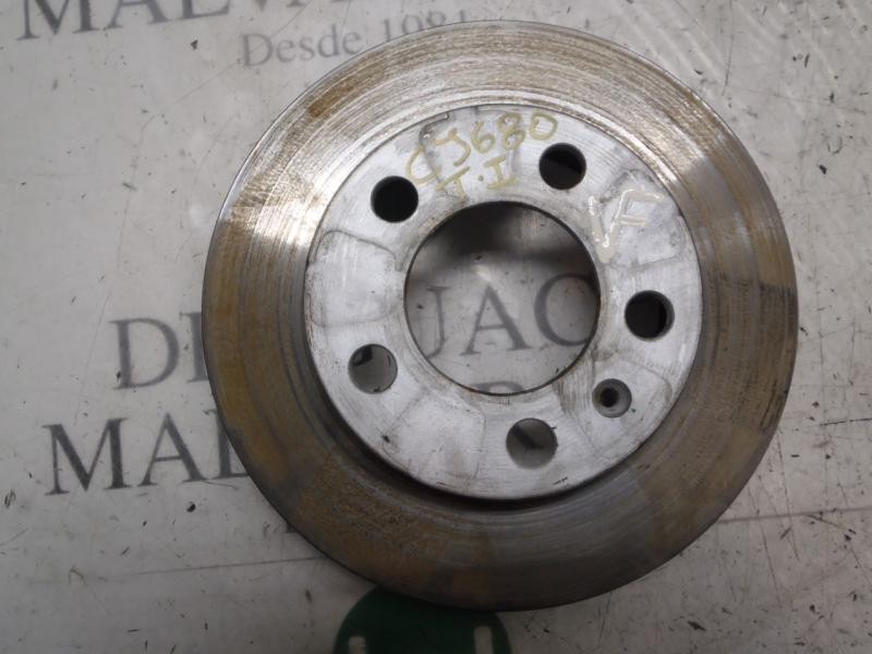 Recambio de disco freno trasero para volkswagen polo (6r1) 1.2 tsi referencia OEM IAM 1J0615601P  