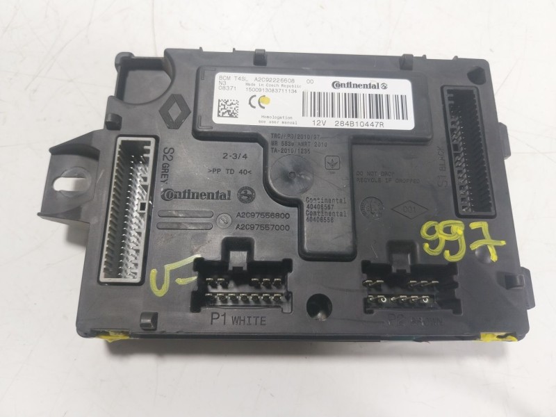 Recambio de modulo electronico para dacia sandero ii 1.0 tce 90 gpf referencia OEM IAM 284B10447R 284B10447R 