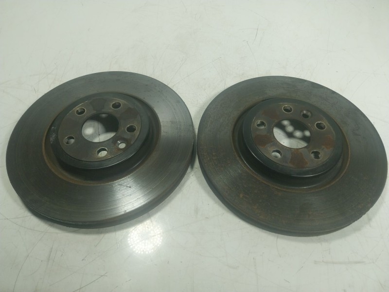 Recambio de disco freno delantero para jaguar f-pace (x761) 2.0 td4 awd referencia OEM IAM T4A2342  