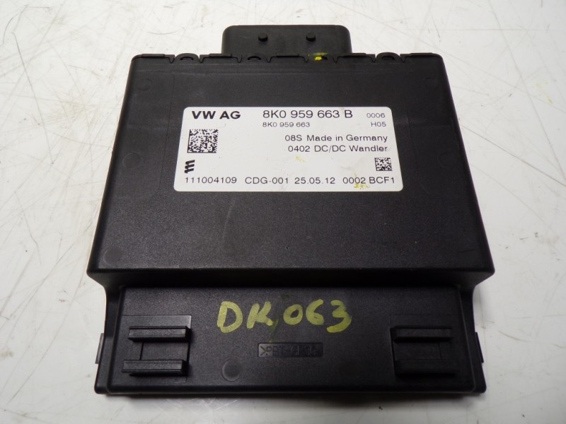 Recambio de modulo electronico para audi a4 ber. (b8) 2.0 16v tdi referencia OEM IAM 8K0959663F 8K0959663B 