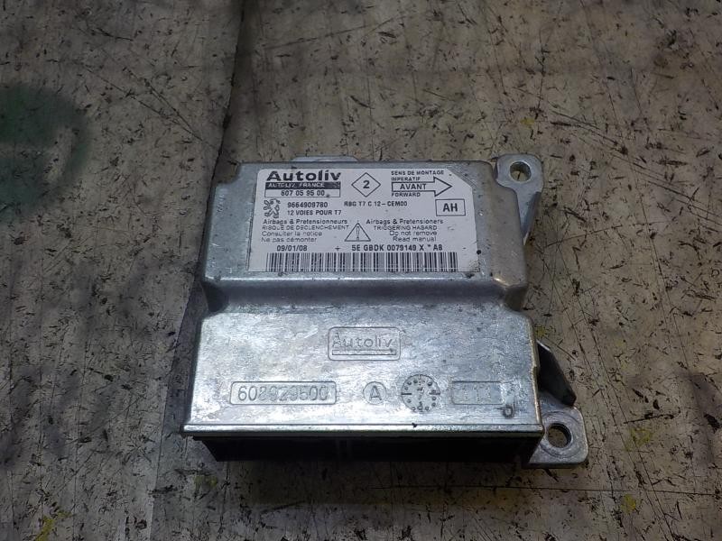 Recambio de centralita airbag para peugeot 308 2.0 16v hdi fap cat (rhr / dw10bted4) referencia OEM IAM 6546G6 9664909780 