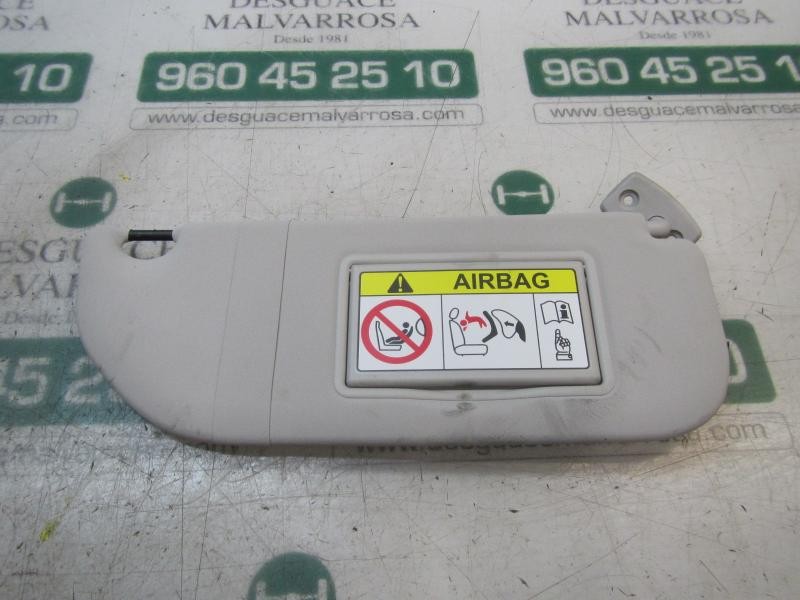 Recambio de parasol derecho para citroën c-elysée exclusive referencia OEM IAM 98000905BJ  