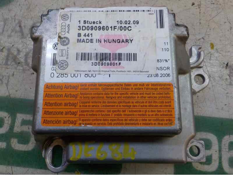Recambio de centralita airbag para volkswagen touareg (7la) 3.0 v6 tdi dpf referencia OEM IAM 3D0909601F00C 3D0909601F 