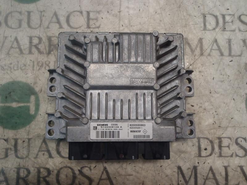 Recambio de centralita motor uce para renault scenic ii confort expression referencia OEM IAM   