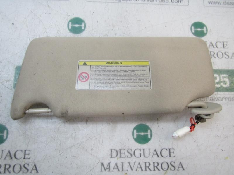 Recambio de parasol derecho para lexus rx 3.3 v6 24v cat referencia OEM IAM 743100W261B0  