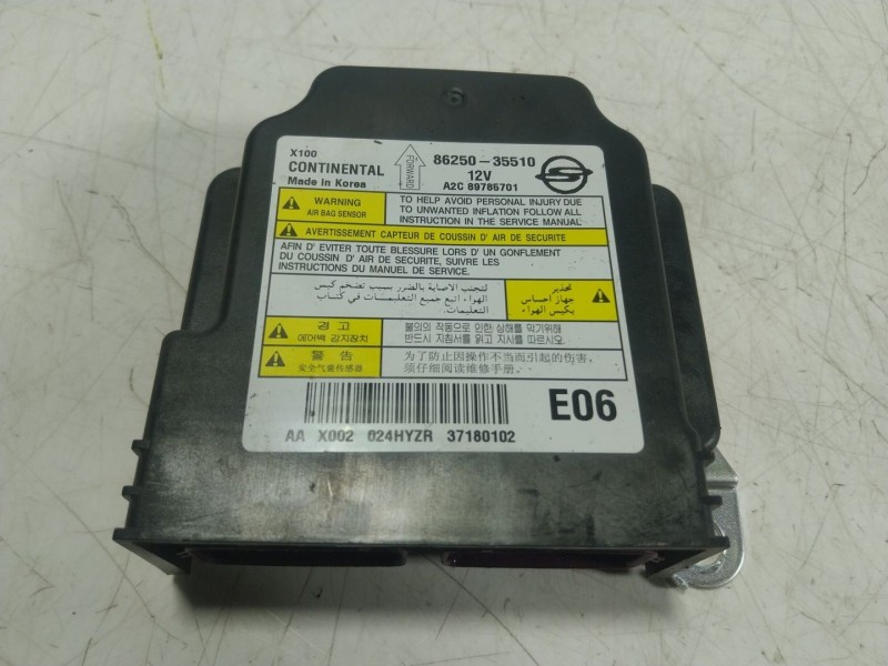 Recambio de centralita airbag para ssangyong tivoli 1.6 xdi 160 referencia OEM IAM  8625035510 