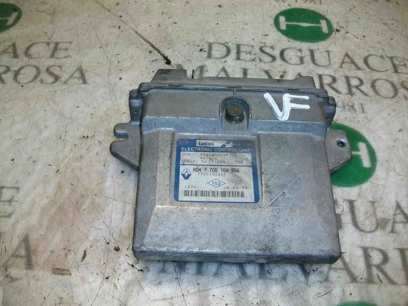 Recambio de centralita motor uce para renault clio ii fase i (b/cbo) 1.9 diesel referencia OEM IAM   