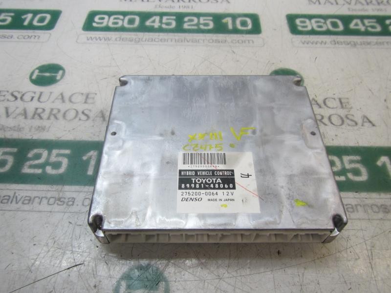 Recambio de centralita motor uce para lexus rx 3.3 v6 24v cat referencia OEM IAM 8998148060 8998148060 2752000064