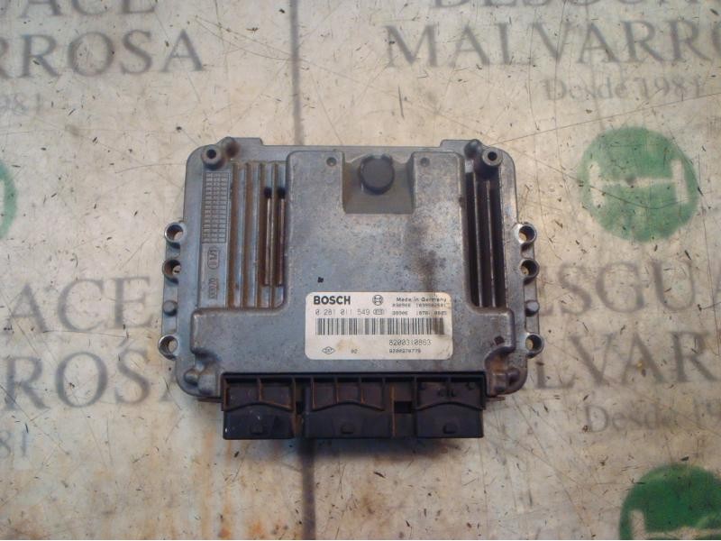 Recambio de centralita motor uce para renault scenic ii pack authentique referencia OEM IAM   
