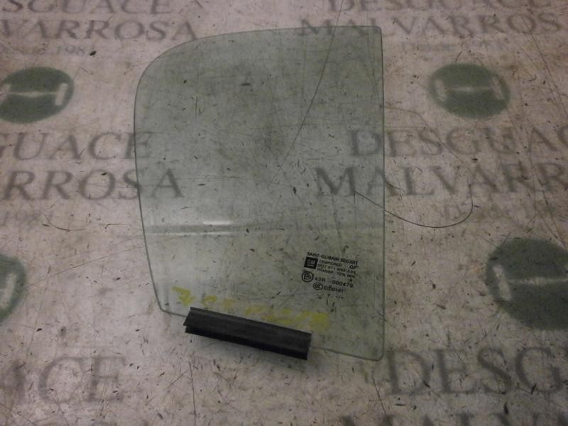 Recambio de cristal puerta trasero derecho para opel corsa d enjoy referencia OEM IAM   