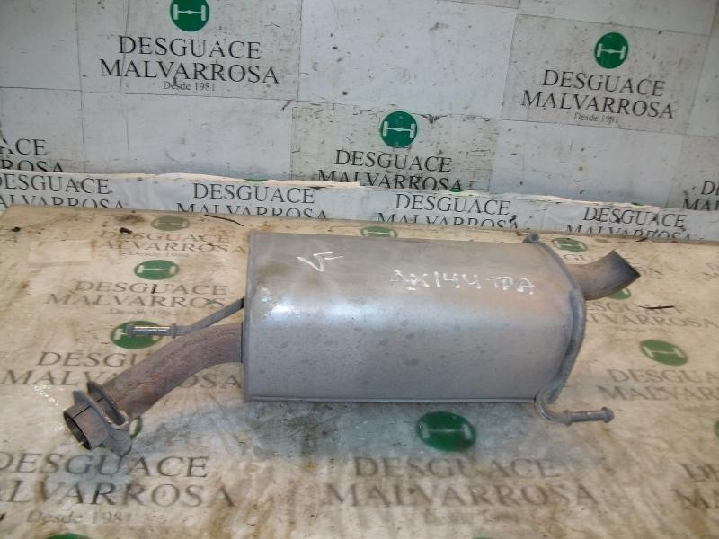 Recambio de tubo escape trasero para opel corsa c comfort referencia OEM IAM   