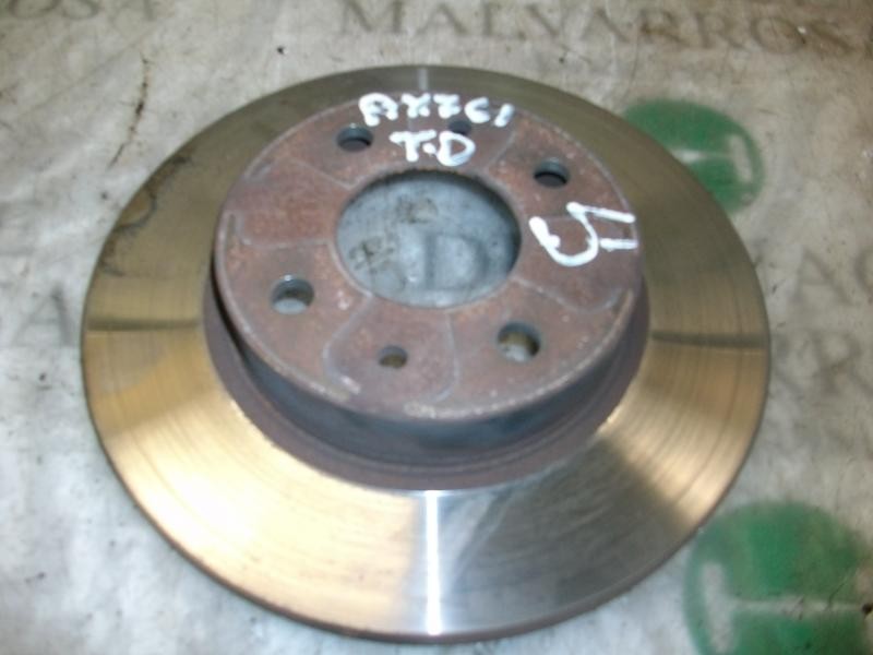 Recambio de disco freno trasero para fiat coupe (175) 1.8 16v referencia OEM IAM   