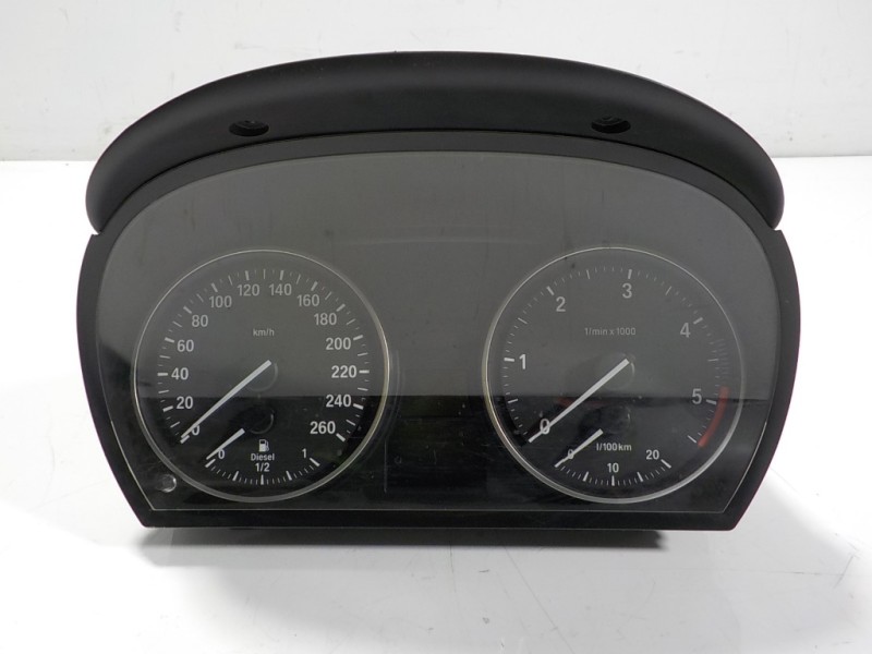 Recambio de cuadro instrumentos para bmw serie 3 touring (e91) 2.0 turbodiesel cat referencia OEM IAM 62109316152 728014591 