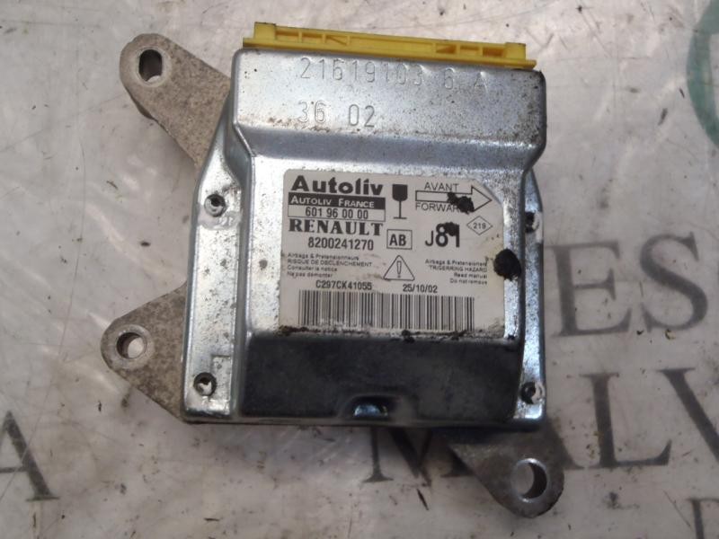 Recambio de centralita airbag para renault espace iv (jk0) privilege referencia OEM IAM 8200905316 8200241270 
