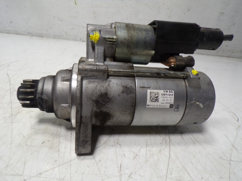 Recambio de motor arranque para skoda octavia combi (nx5) 2.0 tdi referencia OEM IAM 02M911024B 02M911024B 4380000242