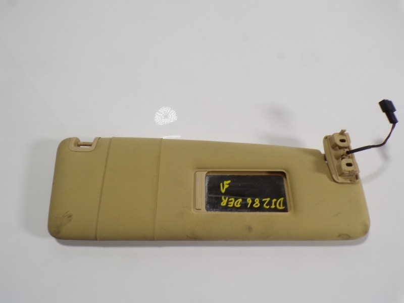 Recambio de parasol derecho para volkswagen phaeton (3d1/3d9) 3.0 v6 tdi dpf referencia OEM IAM 3D0857552FRYM  