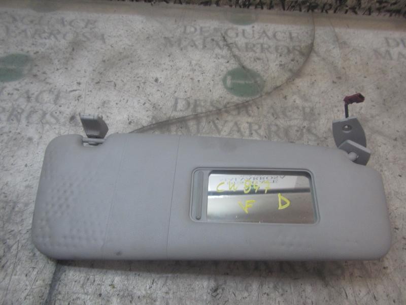 Recambio de parasol derecho para bmw serie 5 berlina (e60) 525d referencia OEM IAM 51167066650  