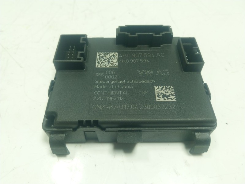Recambio de modulo electronico para volkswagen touran (5t1) 2.0 tdi referencia OEM IAM 4K0907594AC 4K0907594AC 