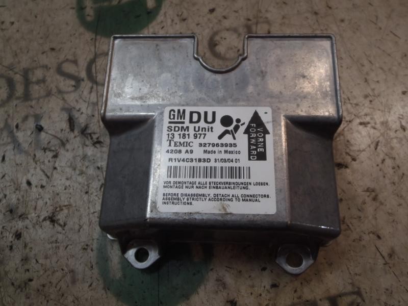 Recambio de centralita airbag para opel astra h berlina elegance referencia OEM IAM   