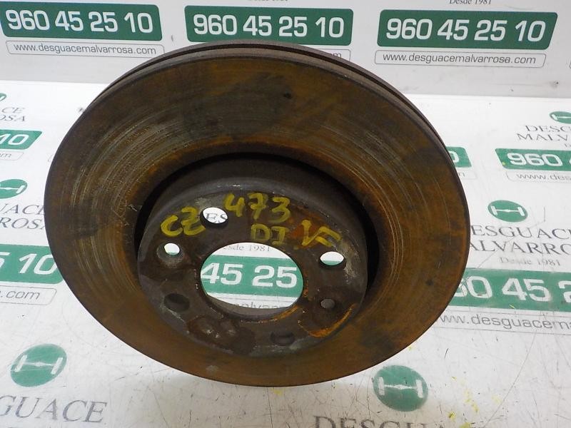 Recambio de disco freno delantero para nissan note (e11e) 1.5 dci turbodiesel cat referencia OEM IAM 40206AX600  