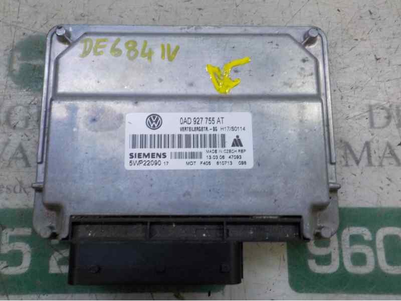 Recambio de centralita cambio automatico para volkswagen touareg (7la) 3.0 v6 tdi dpf referencia OEM IAM 0AD927755BG 0AD927755AT