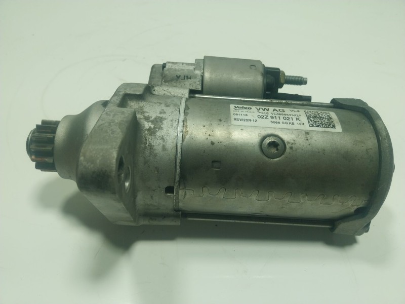 Recambio de motor arranque para volkswagen polo vi (aw1, bz1, ae1) 1.6 tdi referencia OEM IAM 02Z911021K 02Z911021K 
