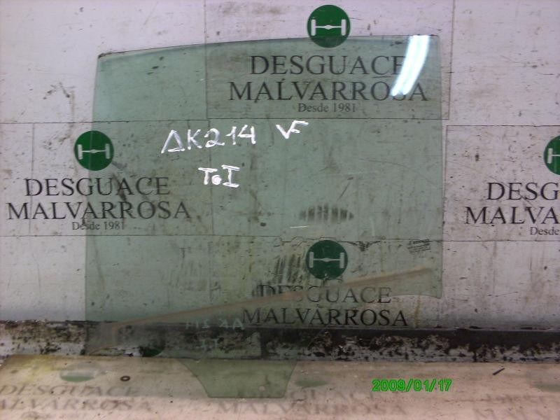 Recambio de cristal puerta trasero izquierdo para renault megane ii berlina 5p confort authentique referencia OEM IAM   