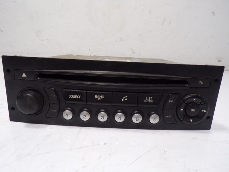 Recambio de sistema audio / radio cd para citroën c3 1.4 hdi referencia OEM IAM 16089128XT A2C37498600 A2C37498600