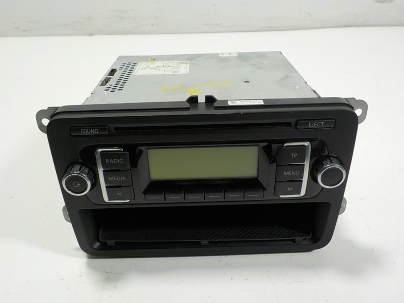 Recambio de sistema audio / radio cd para volkswagen polo (6r1) 1.2 12v referencia OEM IAM 5M0057156CX 5M0035156C 