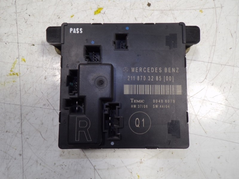 Recambio de modulo electronico para mercedes-benz clase e (w211) berlina 2.2 cdi cat referencia OEM IAM A2118704126 A2118703285 