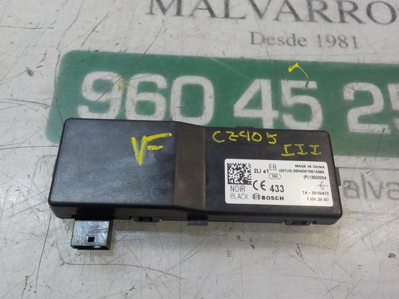 Recambio de modulo electronico para opel corsa e selective referencia OEM IAM 13523279 13503204 F00HJ00487