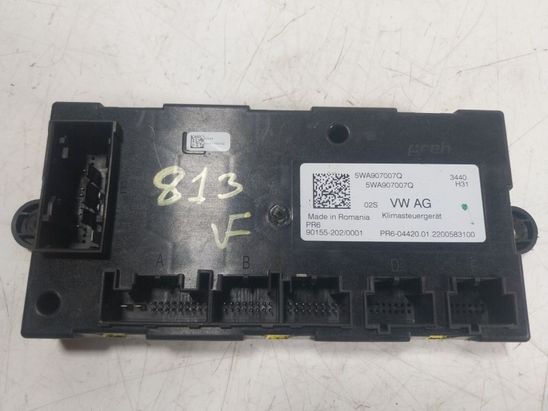 Recambio de modulo electronico para volkswagen golf viii (cd1, da1) 1.0 tsi referencia OEM IAM 5WA907007Q 5WA907007Q 