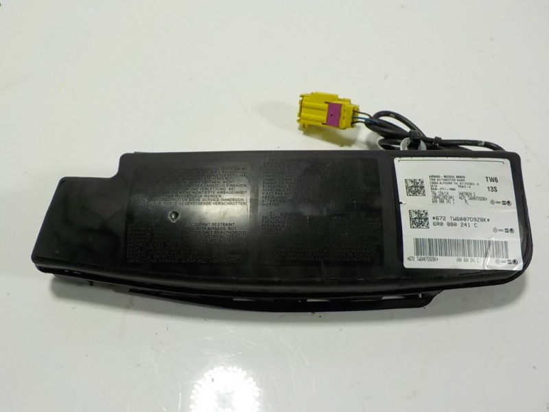 Recambio de airbag lateral delantero izquierdo para volkswagen polo (6c1) 1.4 tdi referencia OEM IAM 6R0880241C 6R0880241C 