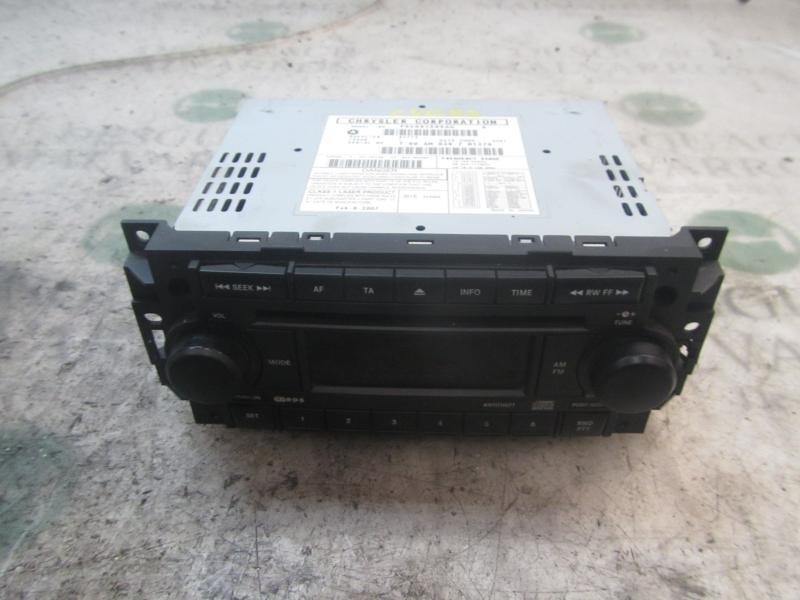 Recambio de sistema audio / radio cd para chrysler jeep compass limited referencia OEM IAM 5091509AG P05091509AG 