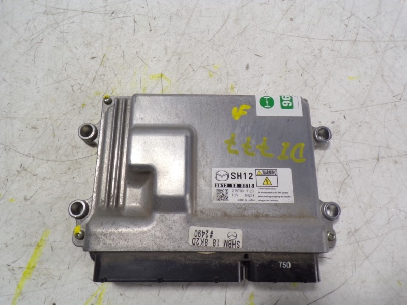 Recambio de centralita motor uce para mazda 3 lim. () 2.2 turbodiesel cat referencia OEM IAM SH1218881B SH1218881B 2757009120