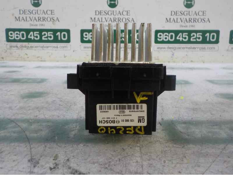 Recambio de resistencia calefaccion para opel mokka x 1.6 cdti dpf referencia OEM IAM 13503201 13598091 F011500127