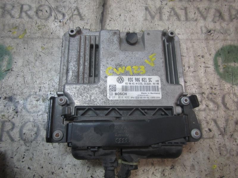 Recambio de centralita motor uce para seat leon (1p1) reference referencia OEM IAM 03G906021SC 03G906021SC 0281014422