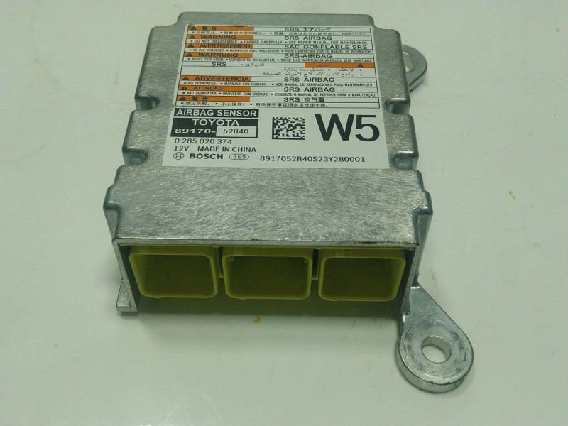 Recambio de centralita airbag para lexus lbx hybrid 1.5 vvti hybrid (mayh10l) referencia OEM IAM 8917052R40 8917052R40 