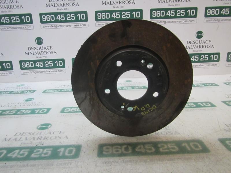 Recambio de disco freno delantero para hyundai kona pure referencia OEM IAM 517122V000  