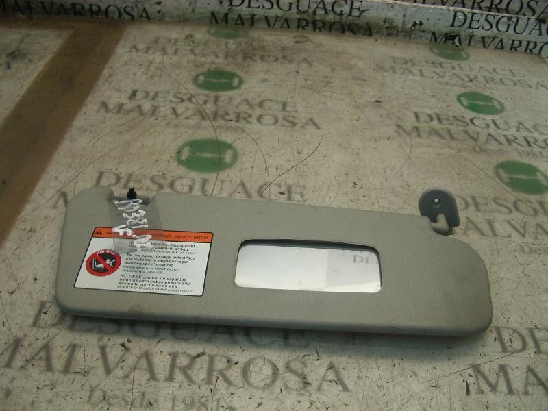 Recambio de parasol derecho para chevrolet aveo lt referencia OEM IAM   