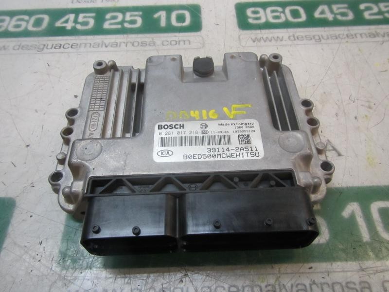 Recambio de centralita motor uce para kia pro_ceed crdi cat referencia OEM IAM 391142A511 391142A511 0281017218